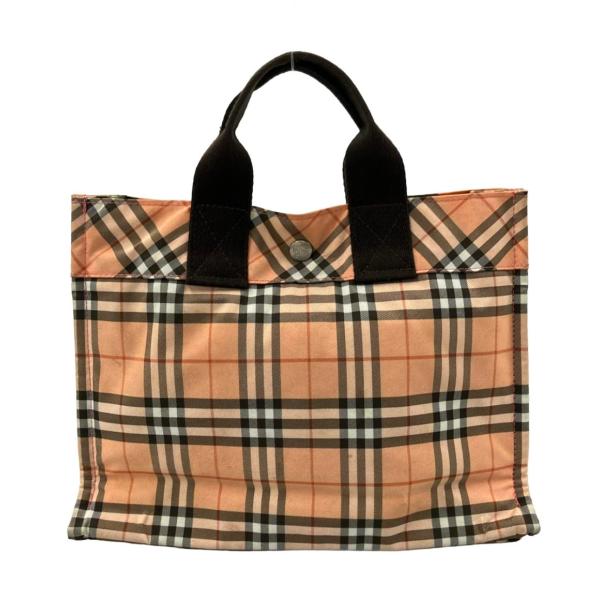 BURBERRY BLUE LABEL バーバリー かごバッグ ハンド バーバリー
