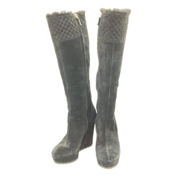 グッチ ロングブーツ レディース SIZE 37 1/2 (L) GUCCI 中古
