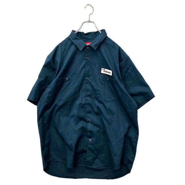 シュプリーム 半袖シャツ 21ss フロントボタン Dog S Work Shirt