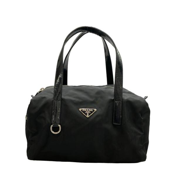 PRADA プラダ ミニボストンバッグ ボーリングバッグ ナイロン レザー プラダ ハンドバッグ ミニボストン ナイロン BR2509 レディース PRADA