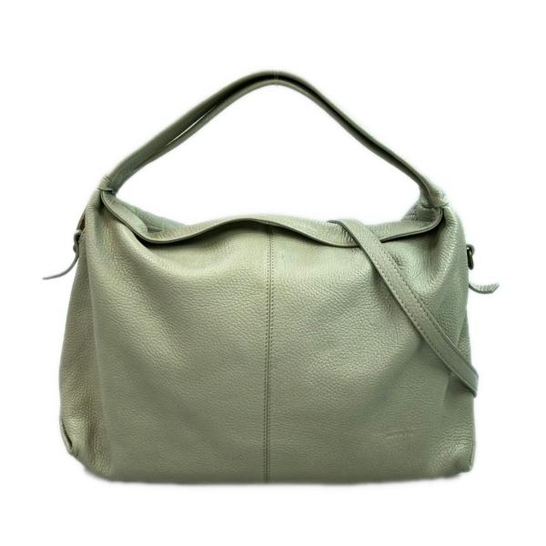 【未使用タグ付き】Pelletteria Venetaバッグ シルバー ペレッテリアベネタ ショルダーバッグ 美品 イタリア製 レザー