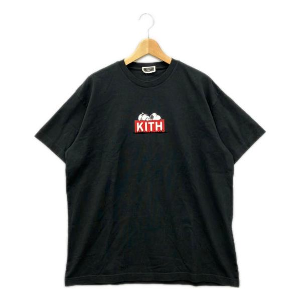 美品 キス Peanuts 半袖Tシャツ×Snoopy メンズ SIZE L KITH