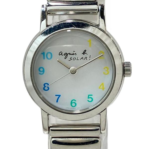 Agnes b 腕時計レディース　(純正) 中古・古着通販】agnes b (アニエスベー) レディースウォッチ ホワイト