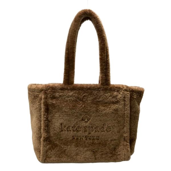 【6/15まで限定価格】kate spade トート/ショルダーバッグ 美品 ケイトスペード トートバッグ ショルダーバッグ 肩掛け ボア