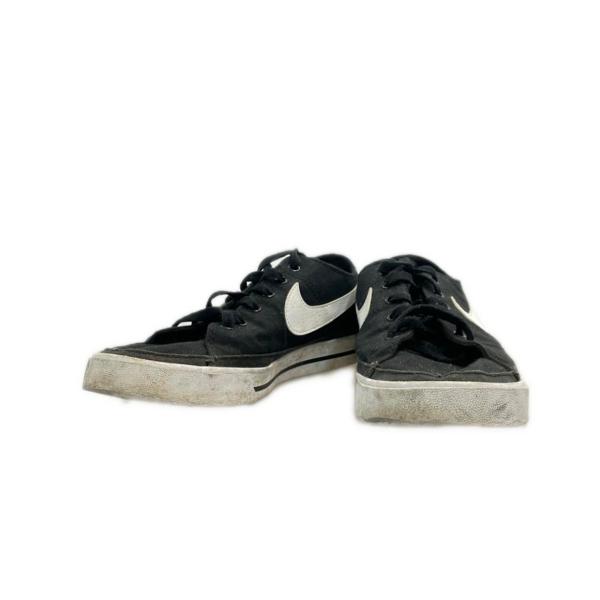 訳あり ナイキ ローカットスニーカー COURT LEGACY CNVS CW6539-002 メンズ SIZE 25.0 (S) NIKE 中古