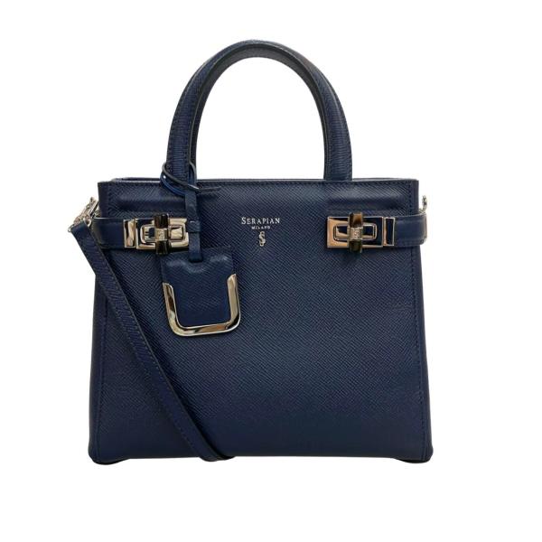 美品 セラピアン 2wayハンドバッグ ショルダーバッグ 斜め掛け