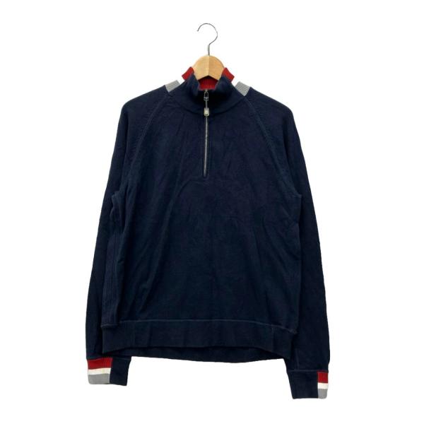 【関税込み】ZEGNA ホワイト ハーフジップ プルオーバー RNA-N トレーナー スウェット M1316 ハーフジップウォームプル