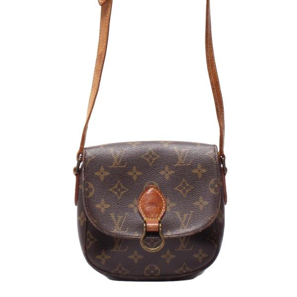訳あり ルイヴィトン ショルダーバッグ 斜め掛け ミニサンクルー