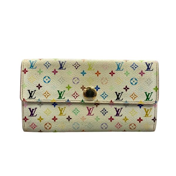 Louis Vuitton マルチカラーモノグラム 長財布 ルイ・ヴィトン 長財布 ポルトフォイユ サラ リッチ モノグラム マルチ