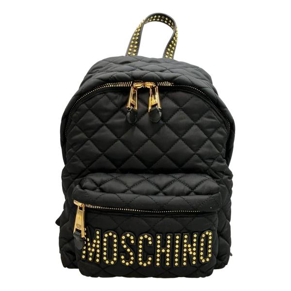 【お値下げ期間】MOSCHINO モスキーノ リュック ウィメンズ 美品 モスキーノ リュック デイパック レディース MOSCHINO 中古