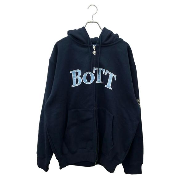 ボット 長袖パーカー OGロゴ 袖口リブ ジップアップ スウェット 25AW