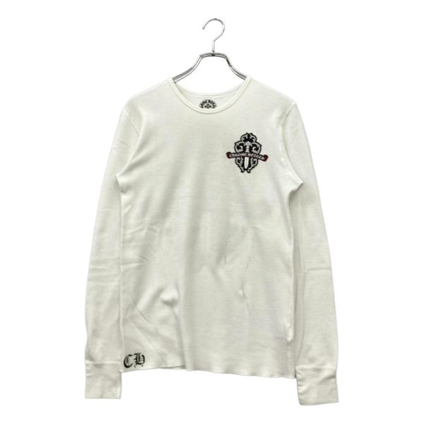 CHROME HEARTS / 長袖Tシャツ/XL/コットン/WHT/2212-304-0033 hugall_rc-itufb767qik0-ylqb