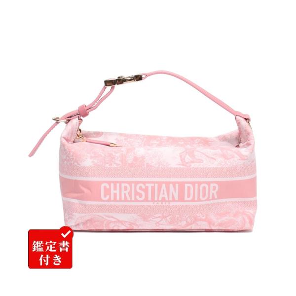 美品 クリスチャンディオール ハンドバッグ ノマドポーチ