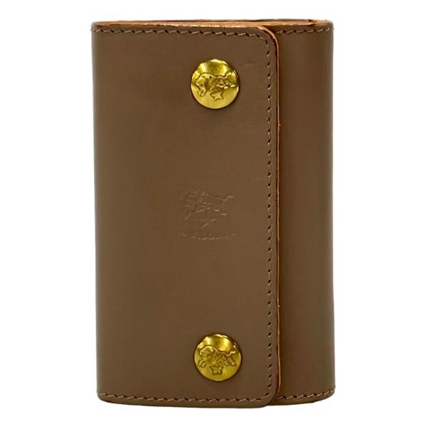 未使用品　IL BISONTE イルビゾンテ 6連キーケース イルビゾンテ 6連キーケース キーリング付き レディース メンズ IL