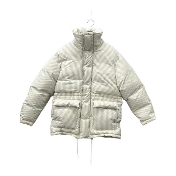 【タグ付美品】AURALEE×TEKLA STRIPEダウンジャケット オーラリー テクラ ダウンジャケット Snow Stripes タグ付き トラッド
