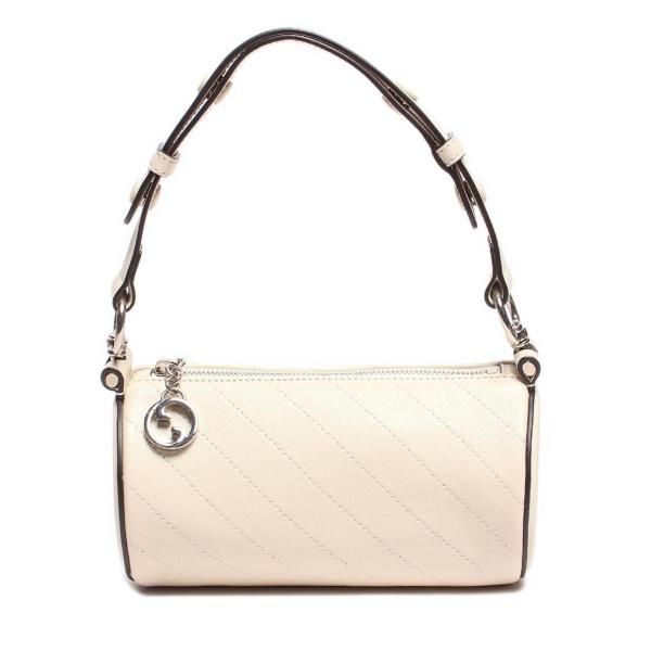 新品未使用　真正タグ付き　グッチ　ブロンディ　ミニバッグ　シルバー グッチ ミニ レザー ショルダーバッグ ハンドバッグ シルバー