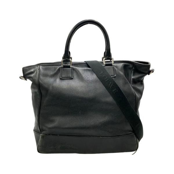 未使用に近い✨ロエベ　2wayバッグ　レザー　ブラック　黒 未使用に近い✨ロエベ 2wayバッグ レザー ブラック 黒 楽天市場