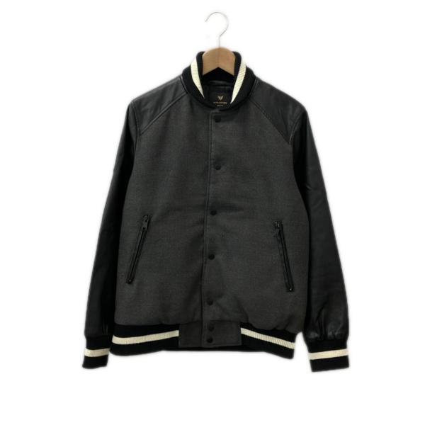 VENICE EXCHANGE スタジャン Lサイズ 黒 大きいサイズと大きい服の