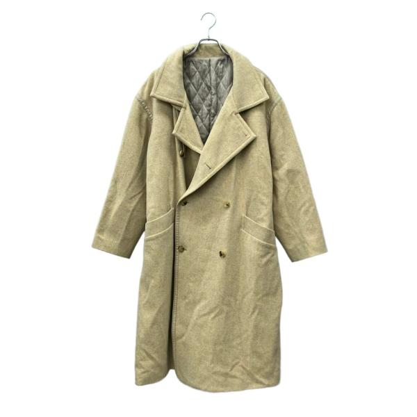 美品 イロコイ ダブルコート 裏地キルティング メンズ SIZE 2 (M