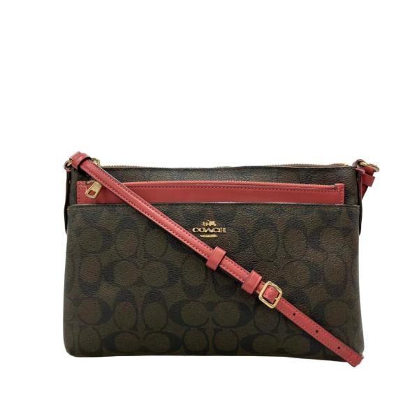 コーチ ショルダーバッグ 斜め掛け シグネチャー F58316 レディース