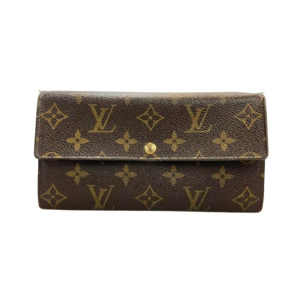 ルイ・ヴィトン 長財布 モノグラム ポルトフォイユ サラ M61734
