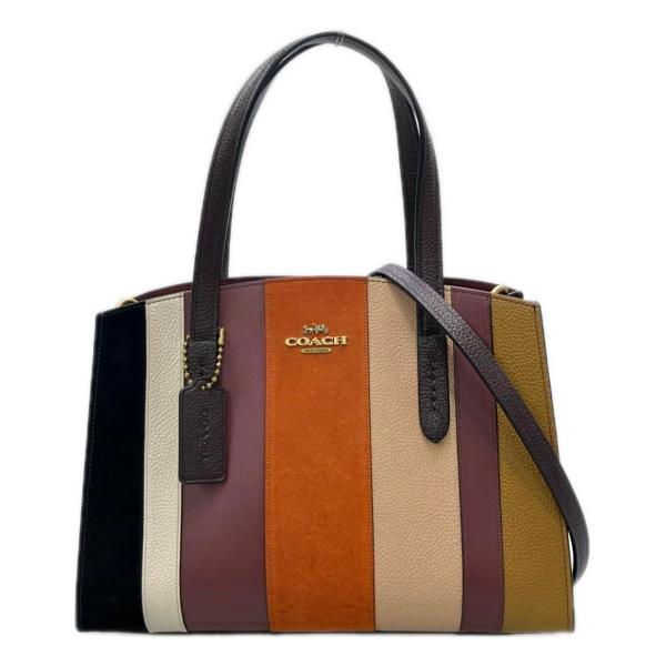 美品✨COACH クーパー キャリーオール 2way ハンドバッグ スウェード COACH】コーチ レザー スエード ミックス ブルック キャリー