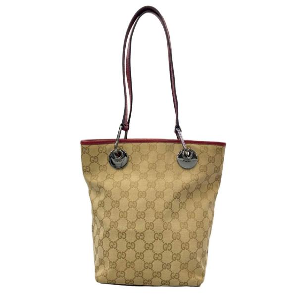 GUCCI バッグ　GGキャンバス グッチ トートバッグ GGキャンバス 120340 3444 レディース GUCCI 中古