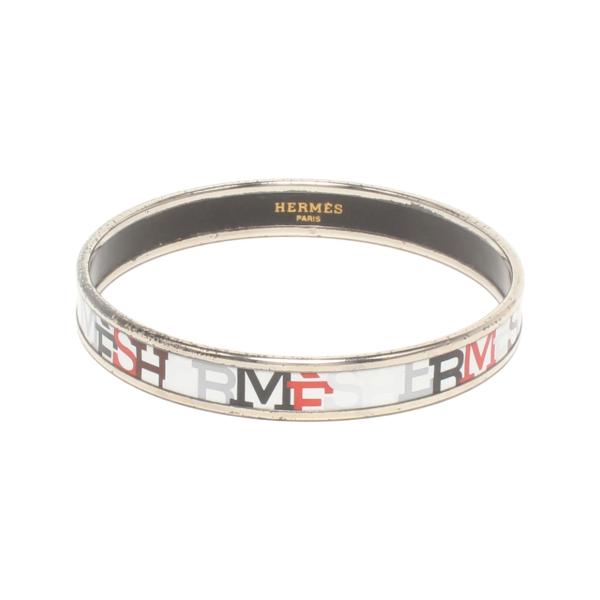 エルメス バングル エマイユ PM ロゴ レディース HERMES 中古