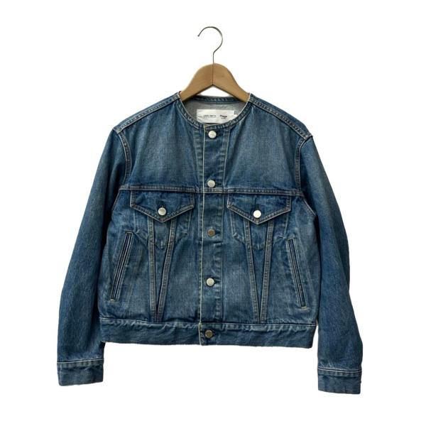 ジェーンスミス ノーカラーデニムジャケット レディース SIZE 36 (XS