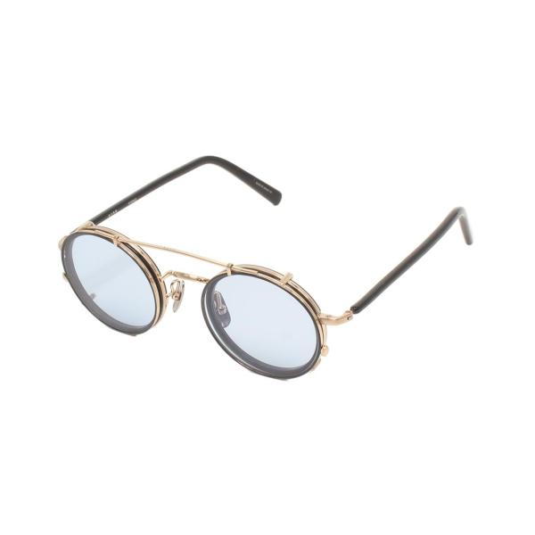 美品 金子眼鏡 サングラス メガネ 45□22 KV-151 メンズ 中古