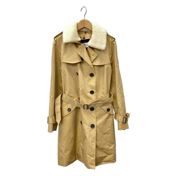 定価8.8万　coach トレンチコート　水色　Sサイズ相当 ブルー（青）系 S Coach(コーチ) トレンチコート(レディース