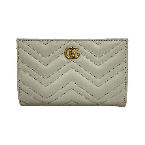 GUCCI 財布　中古 グッチ 二つ折り財布 ダブルG 781583 2149 レディース GUCCI 中古