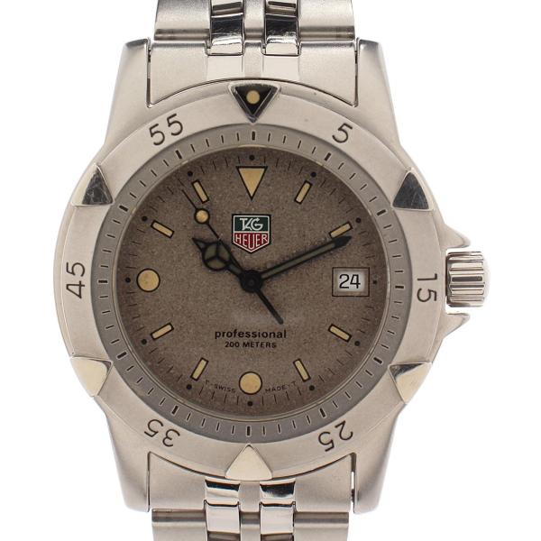 タグホイヤー 腕時計 プロフェッショナル 200m クオーツ グレー WD1211