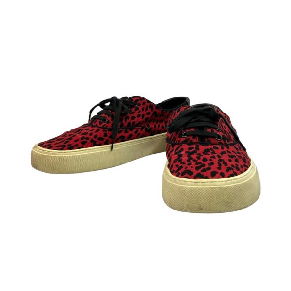 サンローランパリ レオパード柄ローカットスニーカー M 603496 メンズ