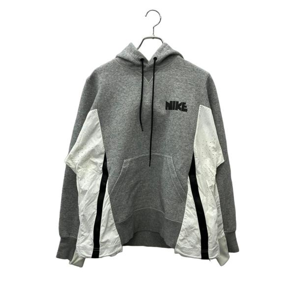 Sacai × NIKE Hoodie Sサイズ サカイ ナイキ NIKE（ナイキ） 【値下げ】NIKE×sacai ジップパーカー ブラック サイズ