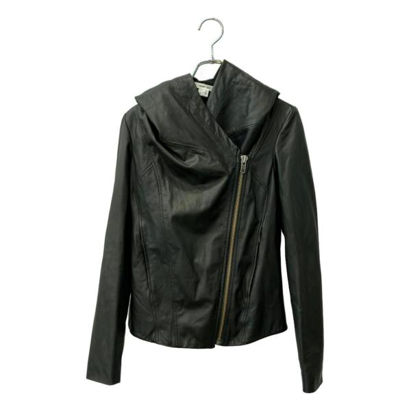 ヘルムートラング レザージャケット ブルゾン シープスキン フーディ