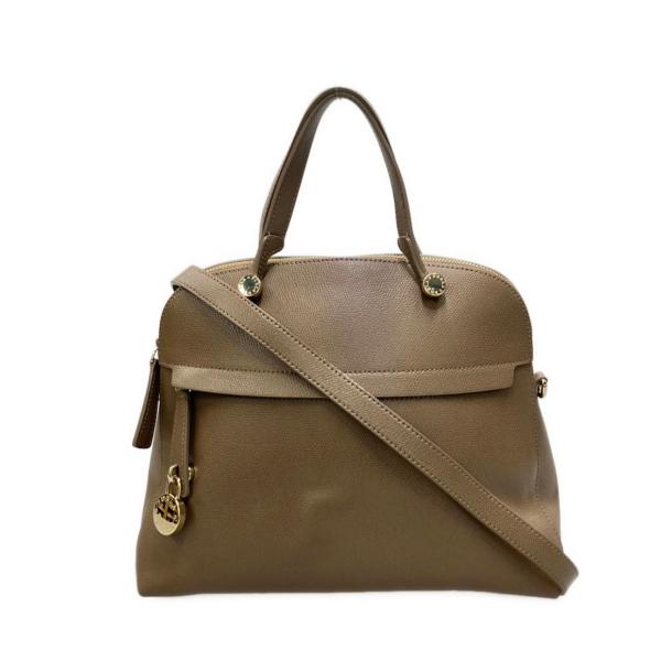 美品【FURLA フルラ】ハンドバッグ ショルダーバッグ 2wayバッグ レザー 美品【FURLA フルラ】ハンドバッグ ショルダーバッグ 2wayバッグ