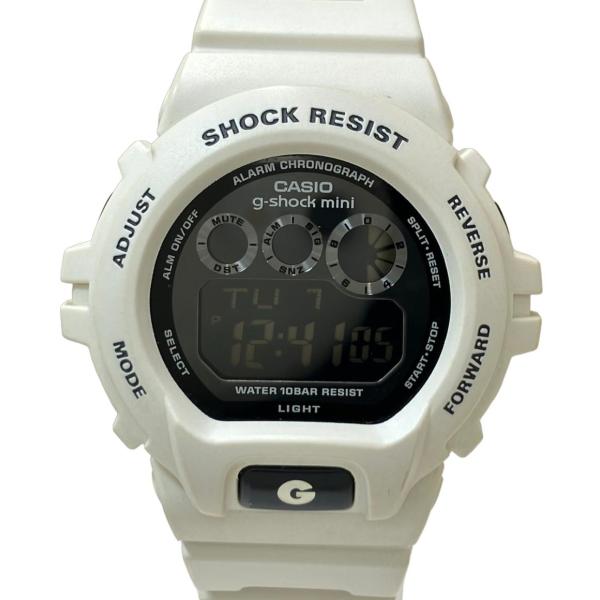 G-SHOCK/時計/mini/三ツ目/GMN-691/ホワイト/反転液晶/レア カシオ 腕時計 G-SHOCK mini クオーツ GMN-691 レディース CASIO 中古