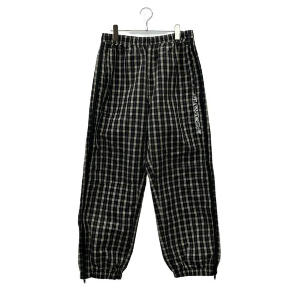 Supreme チェック柄ナイロンパンツ シュプリーム イージーパンツ ロング 25AW Plaid Warm Up Pant