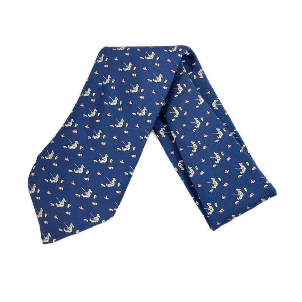 ❣️新品未使用❣️HERMES エルメス ネクタイ　シルクタイ ❣️新品未使用❣️HERMES エルメス ネクタイ シルクタイ ネイビー