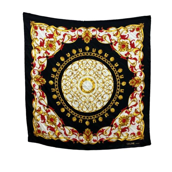 セリーヌ スカーフ シルク100% レディース CELINE 中古 : Rehello by