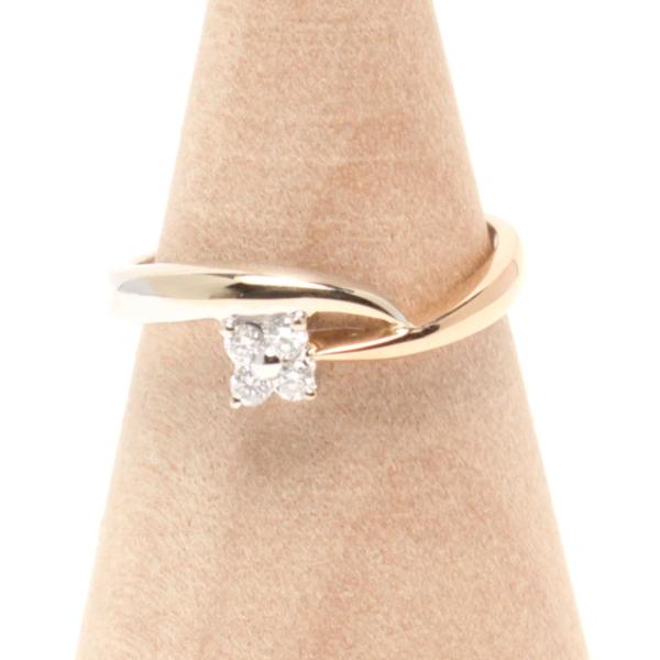 【美品】ヴァンドーム青山　K18WG ダイヤモンドリング 7号　定価79200円 Vendome Aoyama ヴァンドーム青山 K18WG ホワイトゴールド リング