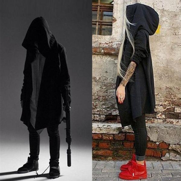 ロングパーカー メンズ 長袖 マント フード 無地 黒 吸血鬼風 マント風 ストリート存在感モード系シルエット ファション オシャレ個性的 Buyee Buyee 日本の通販商品 オークションの代理入札 代理購入