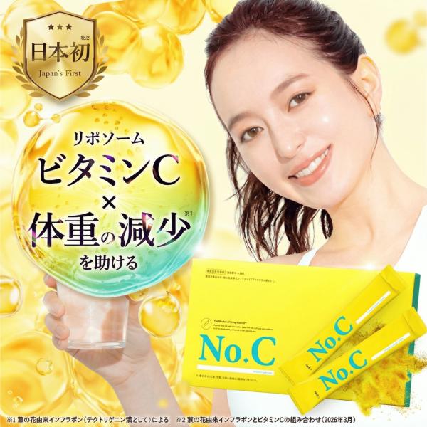 Wellne No.C ビタミンC サプリ リポソーム 1000mg 配合 ｜ 機能性表示