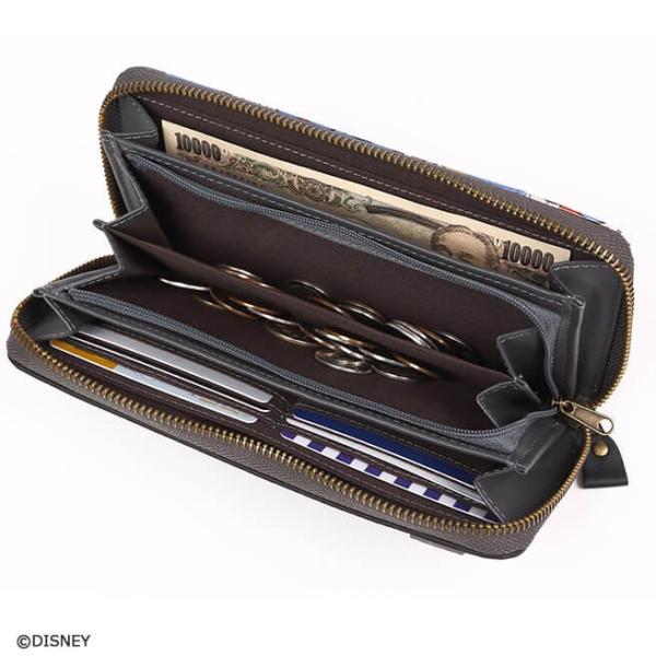 Disney ディズニー ドナルド ペイント ラウンドファスナー長財布 長財布 合成皮革 オープニング 大放出セール 財布 レディース Mh 312