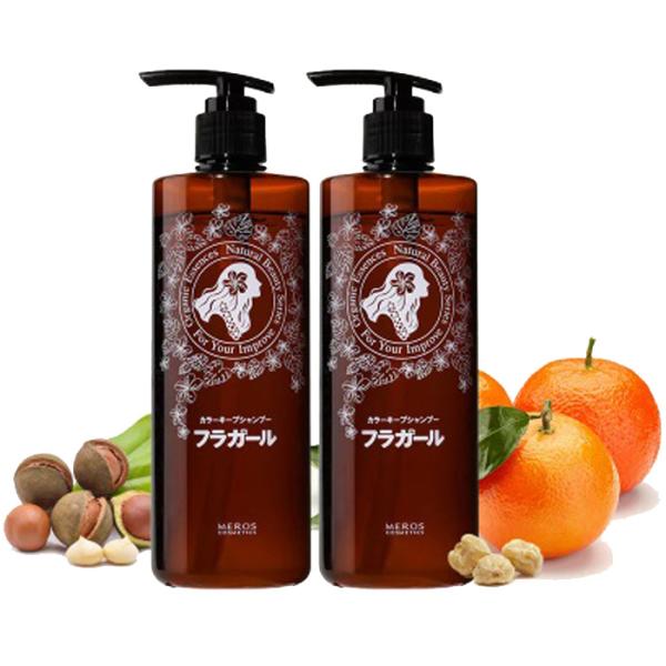 【公式】フラガール カラーキープシャンプー2本セット カラーケア ノンシリコン　パ ラベンフリー アミノ酸 髪色キー プ ヘアカラー　色落ち防止 髪色