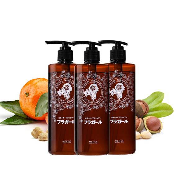【公式】フラガールカラーキープシャンプーお得3本セット カラーケア ノンシリコン　パラベンフリー アミノ酸 髪色キープ ヘアカラー　髪色　色落ち防止