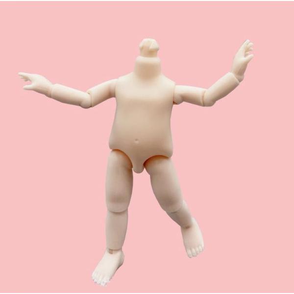 ※お急ぎの場合は、ご注文時に※※＜宅配便＞をご選択ください（有料）※ ドールボディ 17cm人形のボディ　17cmサイズですお好きなヘッドやヘアをセットしてください※頭、その他小物は付属しません※対象年齢　14歳以上【サイズ】11.5cm【...