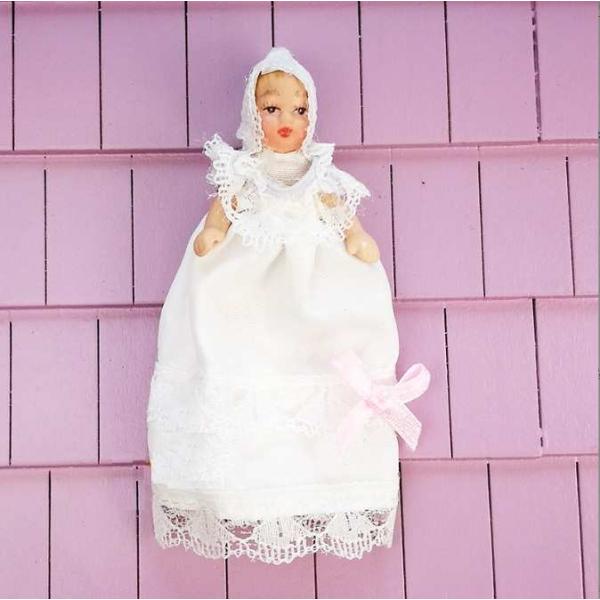 ※お急ぎの場合は、ご注文時に※※＜宅配便＞をご選択ください（有料）※ミニチュア雑貨 ベビードール　※手足は可動します素　材：布　樹脂サイズ：約85mm生産地：中国
