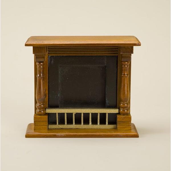 ※お急ぎの場合は、ご注文時に※※＜宅配便＞をご選択ください（有料）※ミニチュア雑貨  木製暖炉お好みのドールハウスのカスタマイズに※撮影用小物は付属しません素　材：木カラー：サイズ：10.7×4×9cm生産地：中国